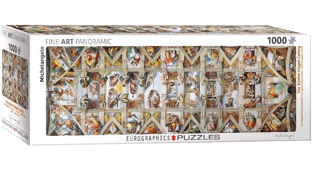 Capilla Sixtina Rompecabezas 1000 Piezas Eurographics