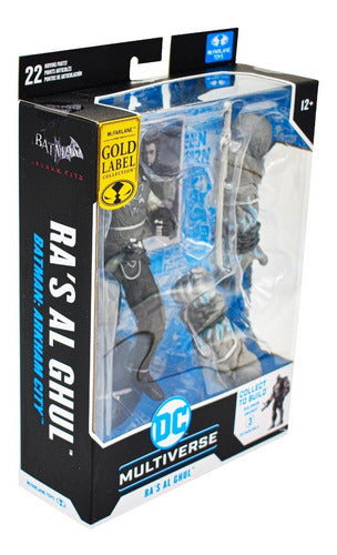 Ra's Al Ghul Arkham City Gold Label Mcfarlane + 3/4 S.grundy
