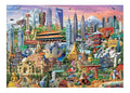 Puzzle Rompecabeza 1500 Piezas Símbolos De Asia Educa 17979