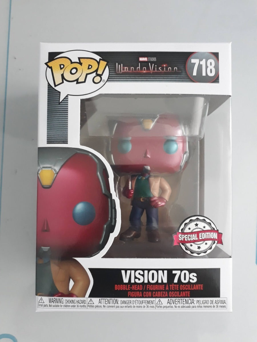 Vision 70s Funko Pop Wandavision Special Edition Disney+