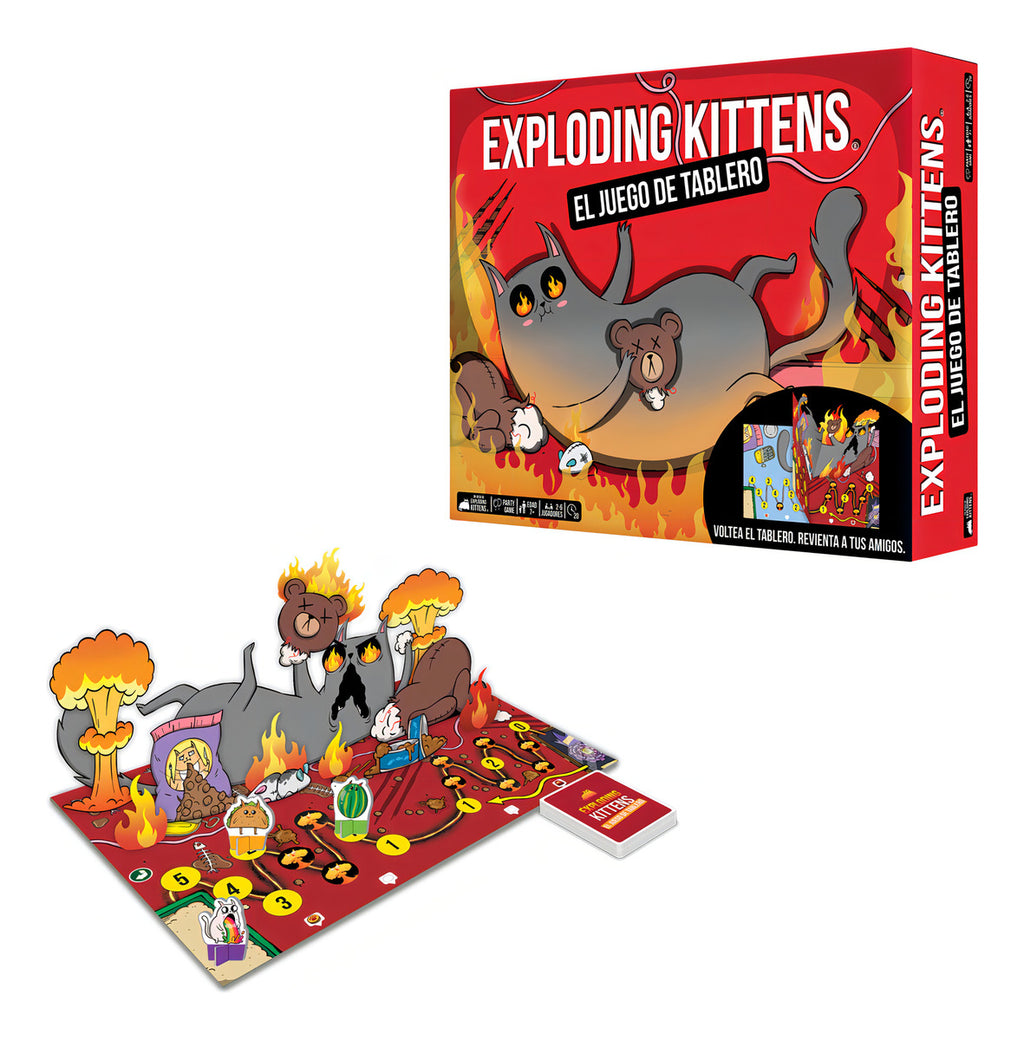 Exploding Kittens - El Juego De Tablero - Español / Diverti