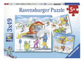 3 Rompecabezas Ravensburger Vamos A Esquiar 49 Piezas C/u 5