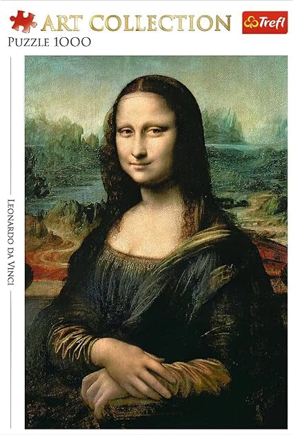 Rompecabezas Trefl Leonardo Da Vinci - Mona Lisa 1000 Piezas