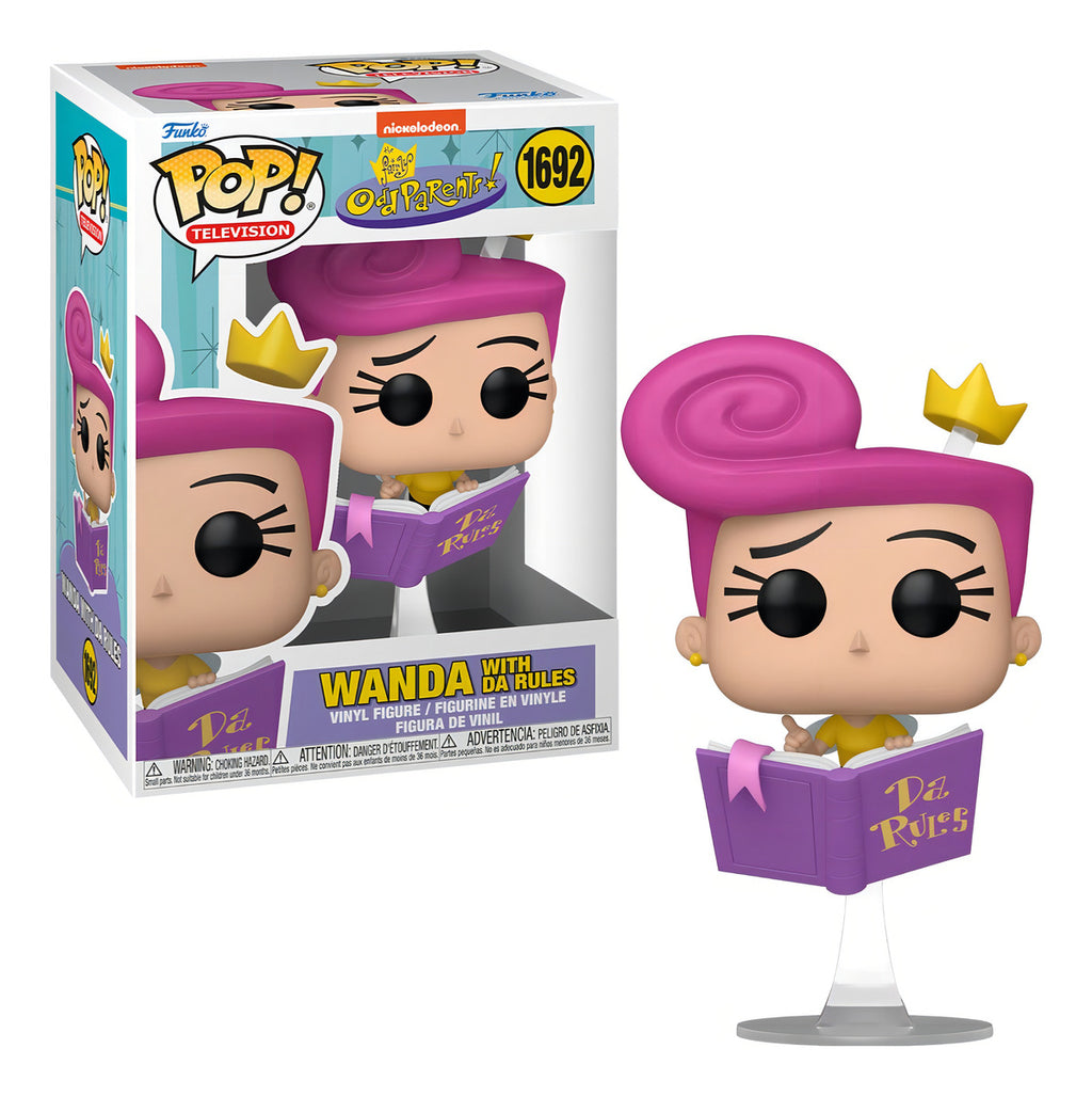 Funko Pop! Los Padrinos Magicos - Wanda Con Las Reglas