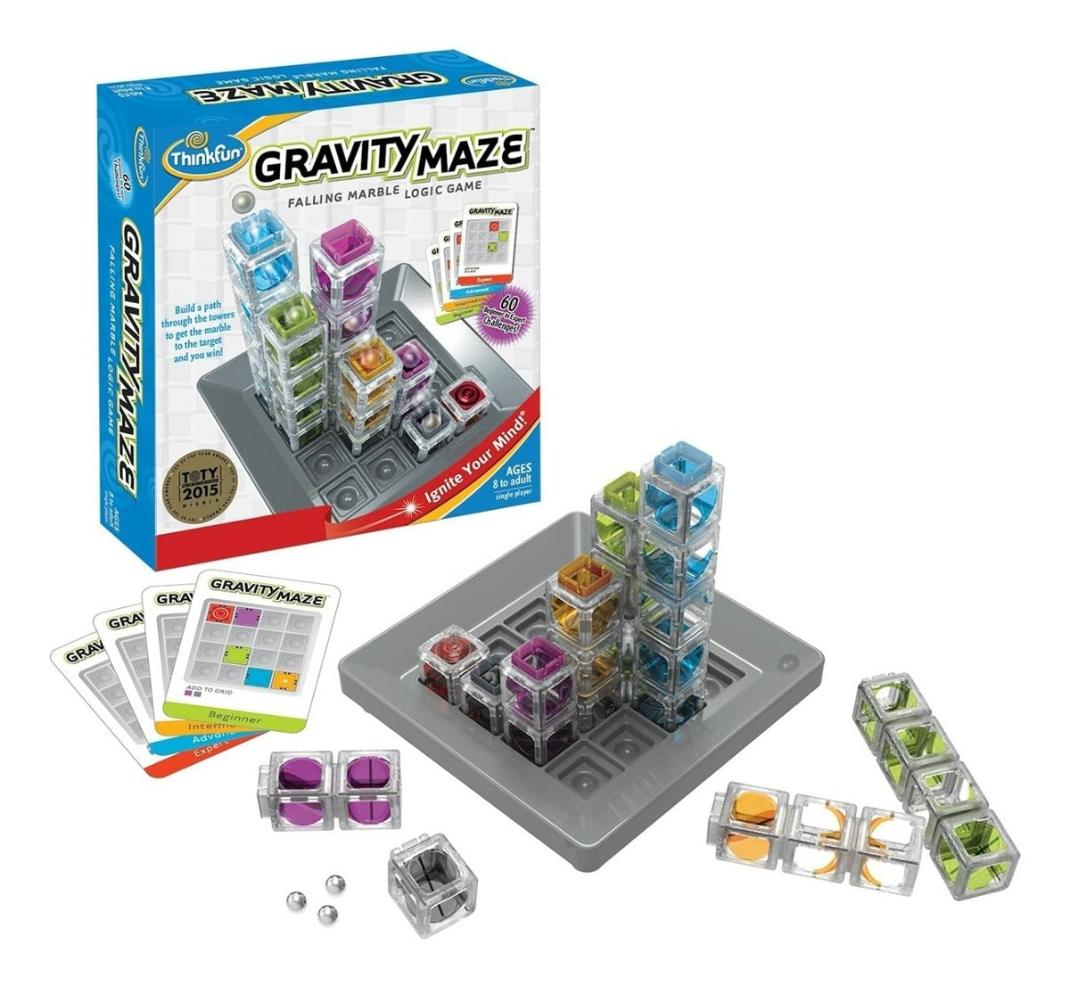 Juego De Lógica Thinkfun Gravity Maze Para Niños 3+ Años