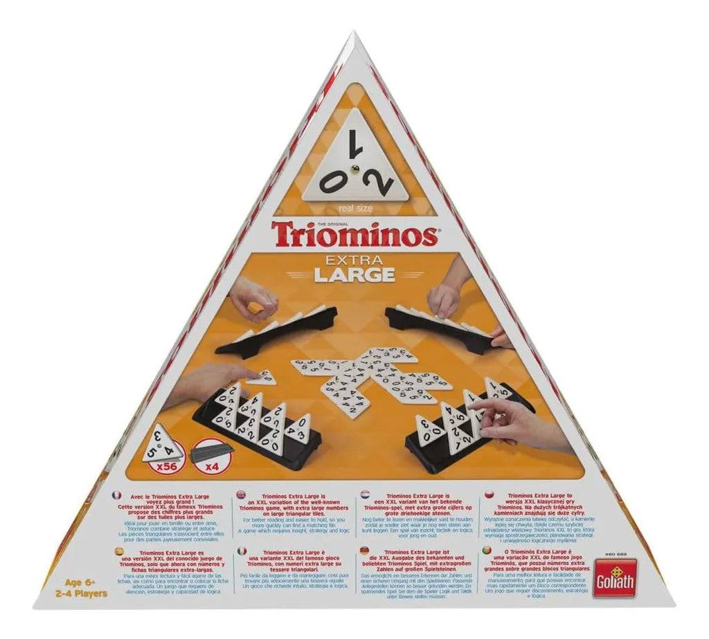 Juego De Mesa Triominos Extra Largo Goliath