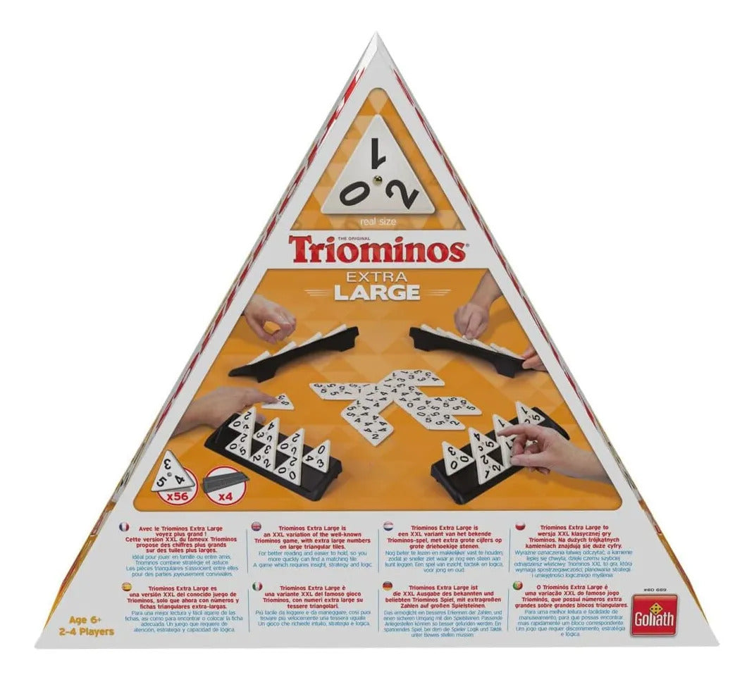 Juego De Mesa Triominos Extra Largo Goliath