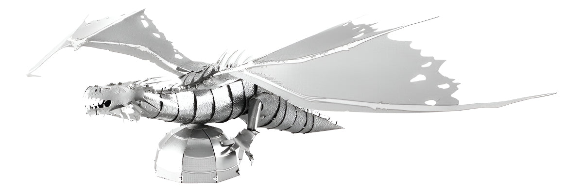 Rompecabezas Metal 3d Fascinations El Dragón De Gringott´s