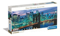 Rompecabezas Puente De Brooklyn Panorama  Clementoni 1000 Pz