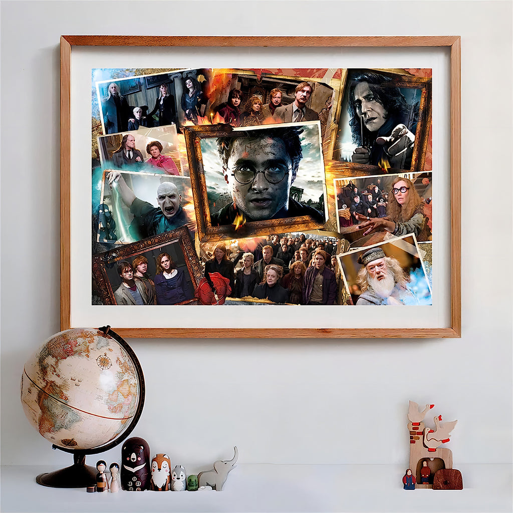 Rompecabezas Harry Potter Batalla Hogwarts 1500pz Clementoni