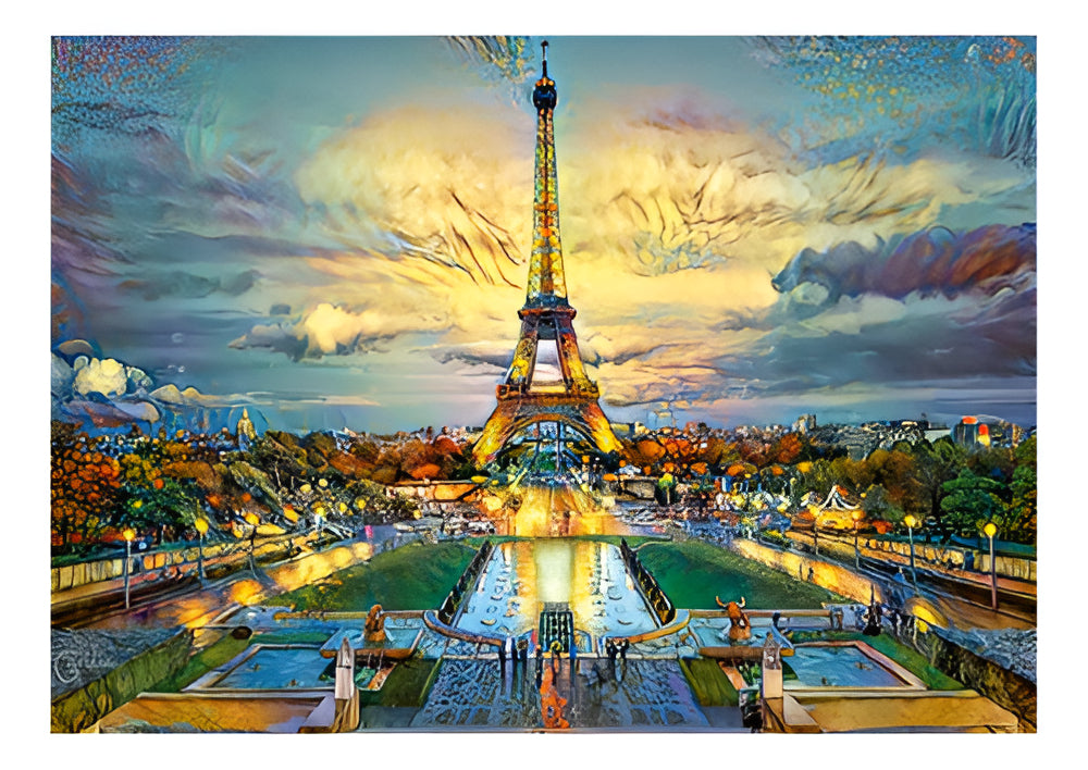 Puzzle Rompecabeza 500 Pieza Torre Eiffel Educa