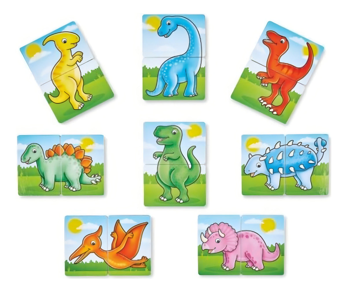 Juego De Mesa Dinosaur Race Orchard Toys Niños 3+ Años Educación
