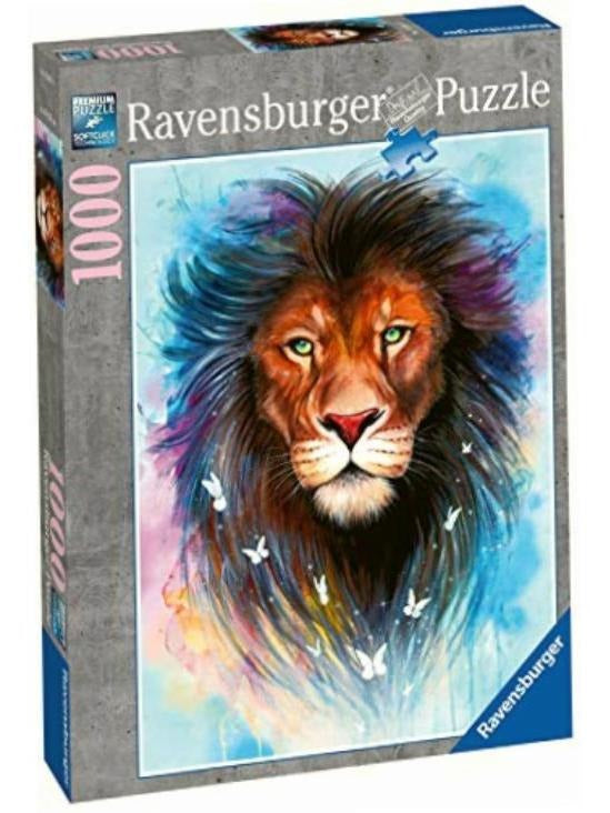Rompecabezas Ravensburger Majestuoso León 1000 Piezas 14+