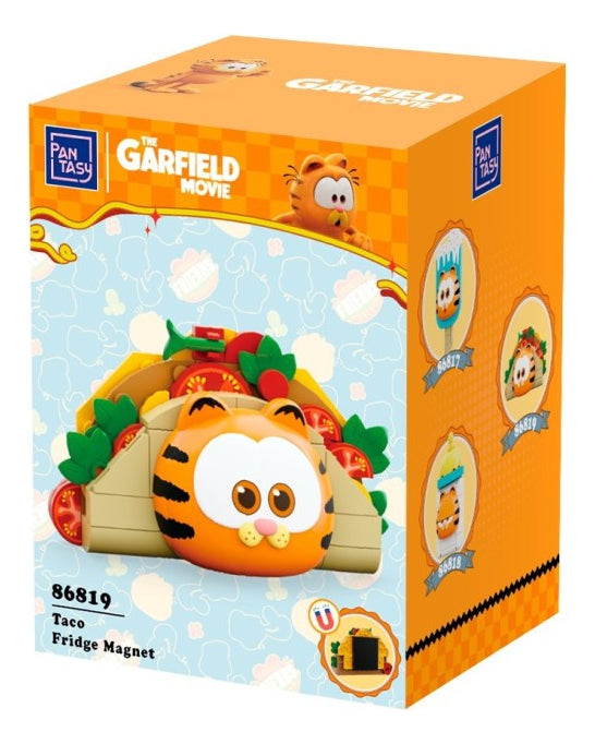 Set De Construcción Garfield Taco Imán Refrigerador Pantasy