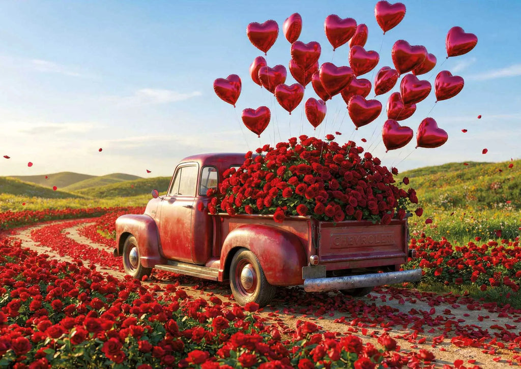 Rompecabezas Educa Pickup De San Valentín 500 Piezas Xxl