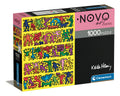 Rompecabezas Keith Haring Figuras Pop Art 1000 Pz Clementoni