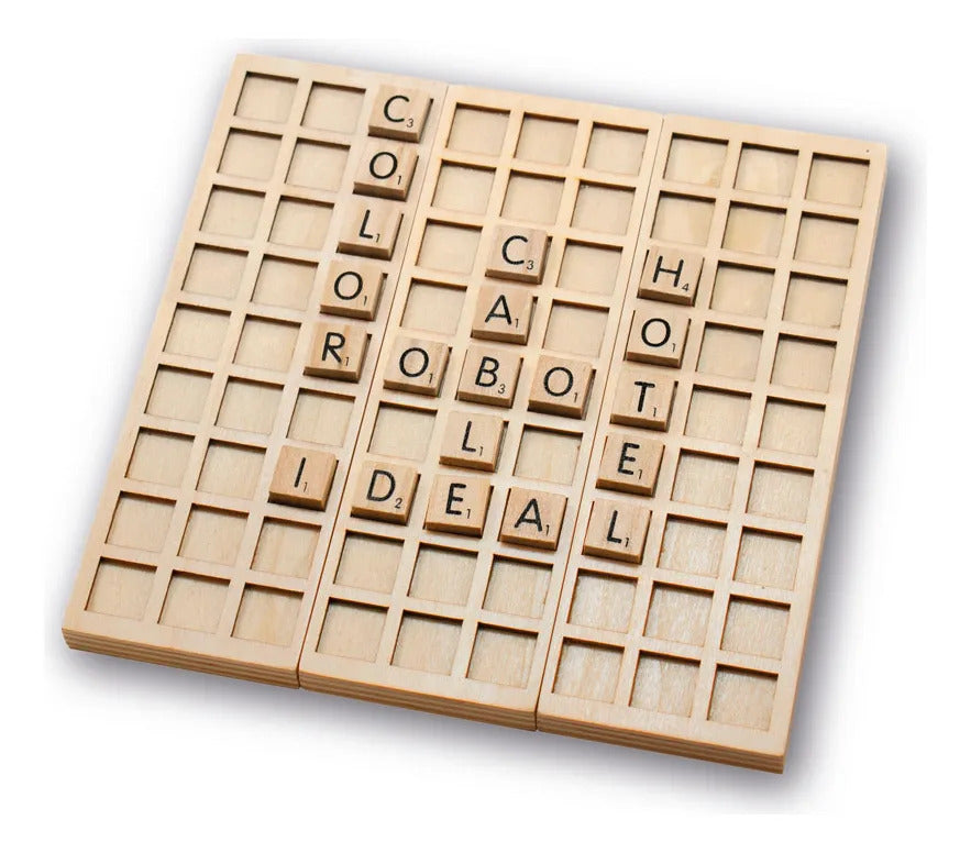 Forma Palabras Juego De Mesa Cayro Caja Metálica