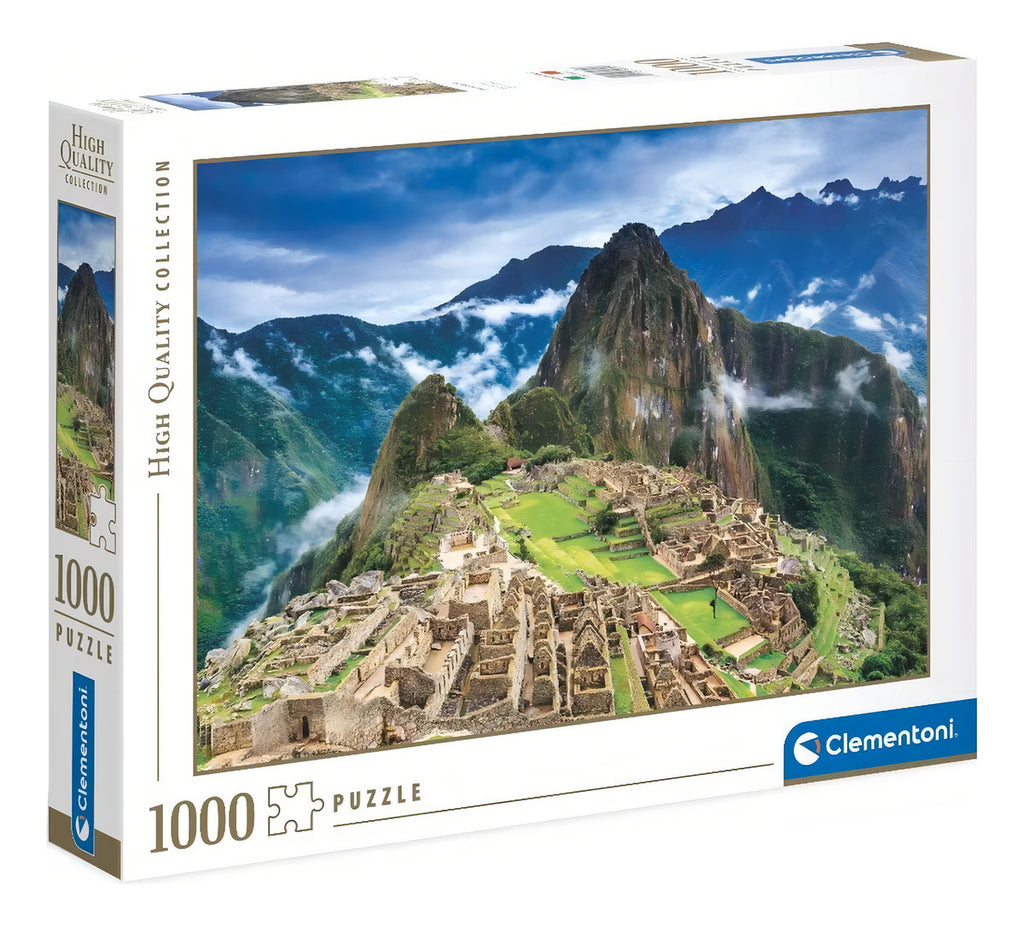 Rompecabezas Machu Picchu 1000pz Clementoni Italia Peru Inca