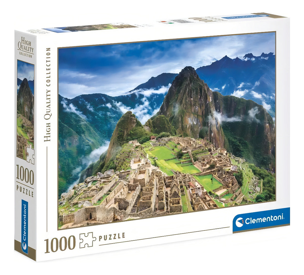 Rompecabezas Machu Picchu 1000pz Clementoni Italia Peru Inca