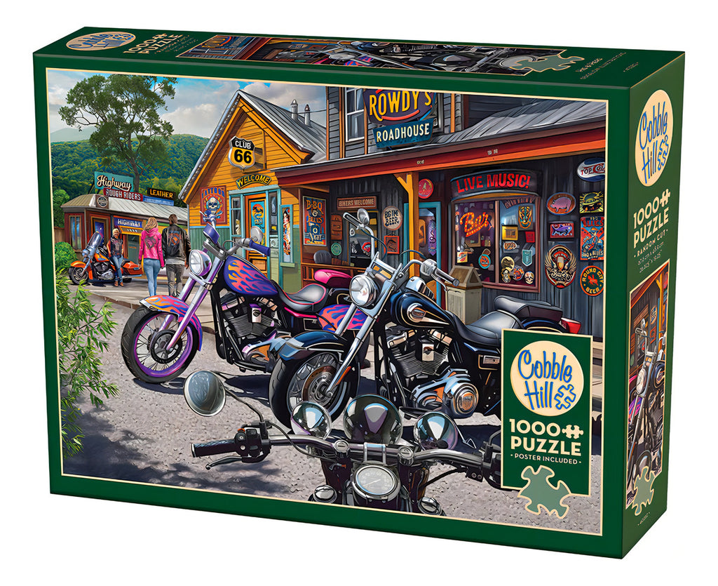 Rompecabezas 1000 Piezas Motocicletas Cobble Hill 68x50cm