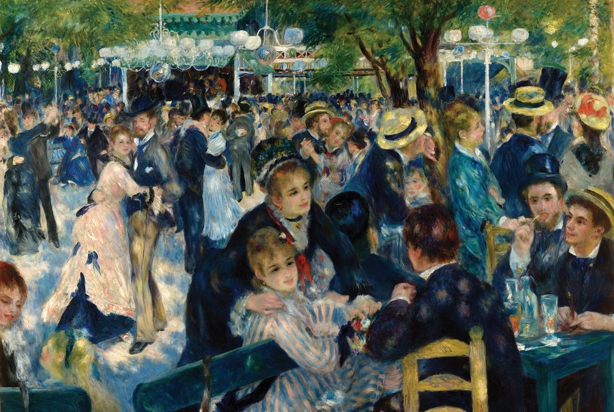 Baile Moulin Galette Rompecabezas 1000 Piezas Tomax