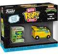 Funko Bitty Pop! Ride - Tmnt Leonardo Y Camioneta Tortuga