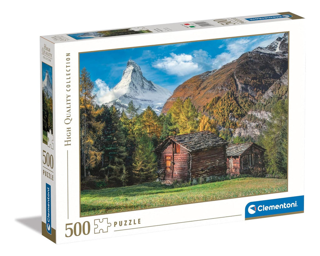 Clementoni Mont Cervin, Matterhorn Alpes Rompecabezas 500 Pz