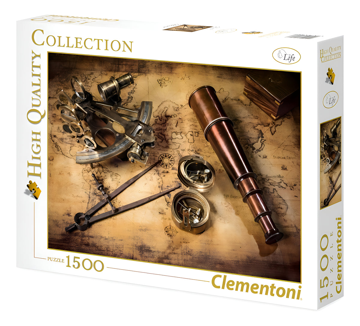 Rompecabezas Clementoni High Quality Collection Course To The Treasure 31808 De 1500 Piezas