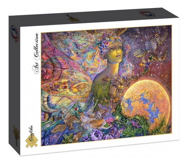 Rompecabezas 1500 Piezas Titania Fantasía Josephine Wall Grafika Cartón