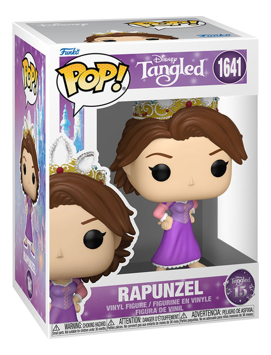 Funko Pop! Enredados 15 Aniv - Rapunzel Morena Con Corona