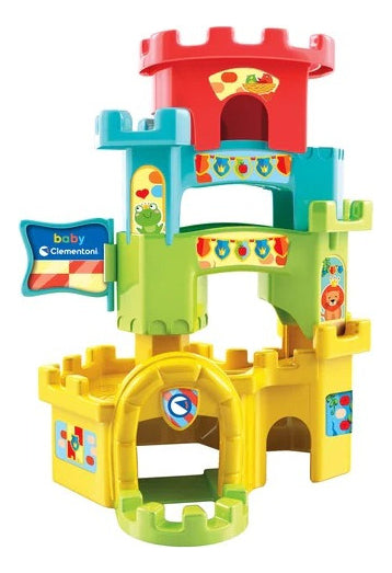 Juguete Apilable Clementoni Torre Apilable Con Circuito Color Multicolor