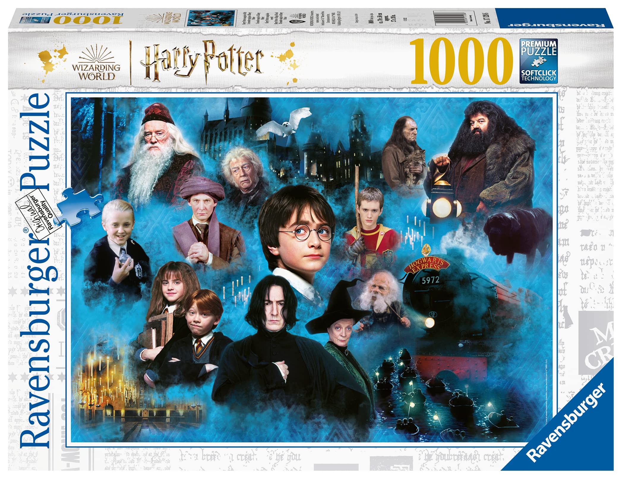 Ravensburger 17128 Rompecabezas Puzzle Magic World 1000 Piezas de Harry Potter para Adultos y niños a Partir de 14 años