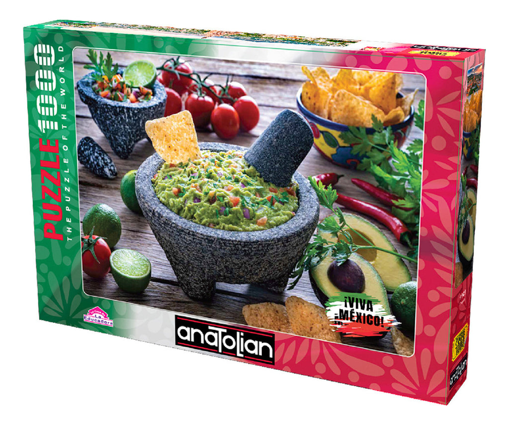 Anatolian Rompecabezas Viva México Guacamole 1000 Pza
