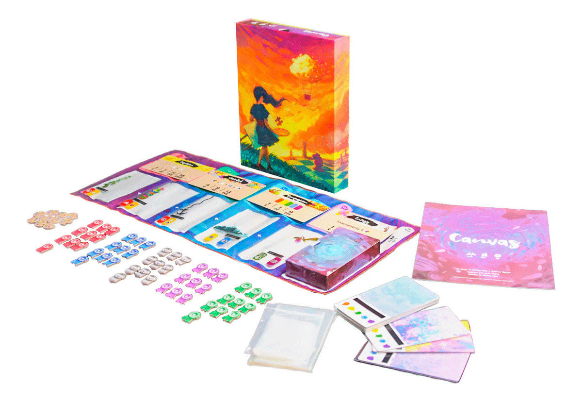 Asmodee Canvas Juego De Mesa Familiar