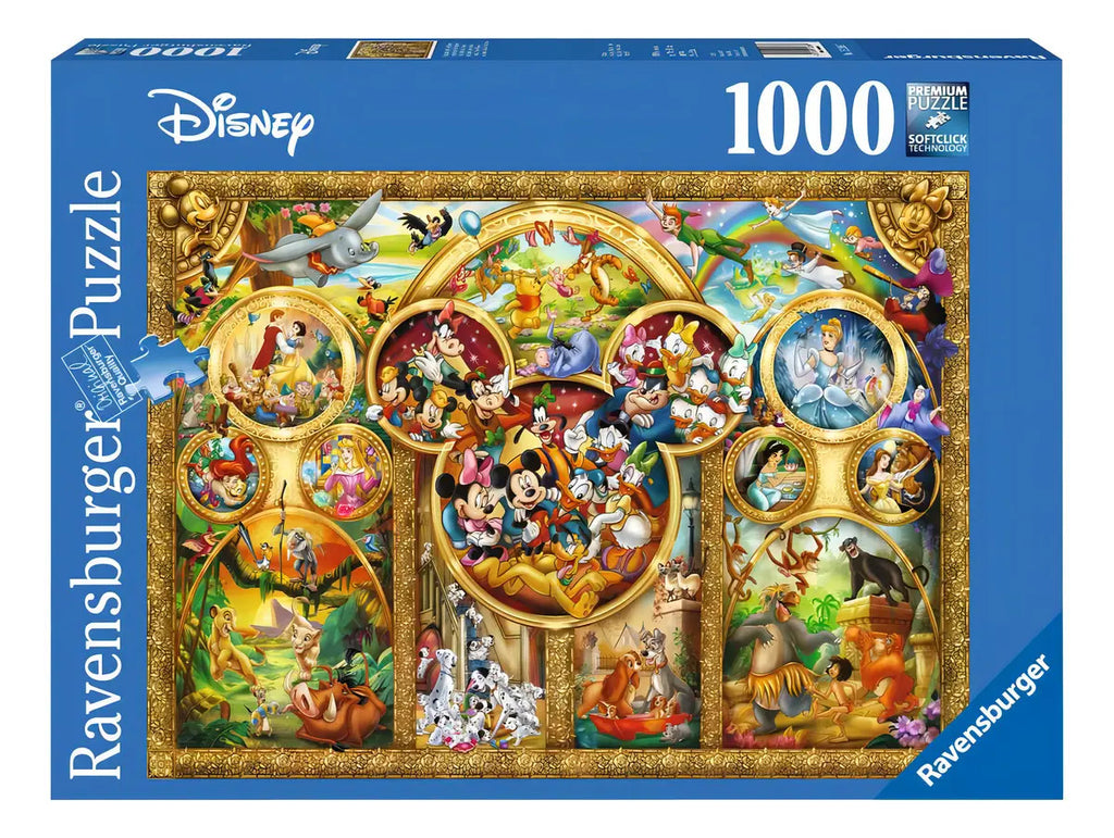 Rompecabezas Películas Disney 1000 Piezas Ravensburger