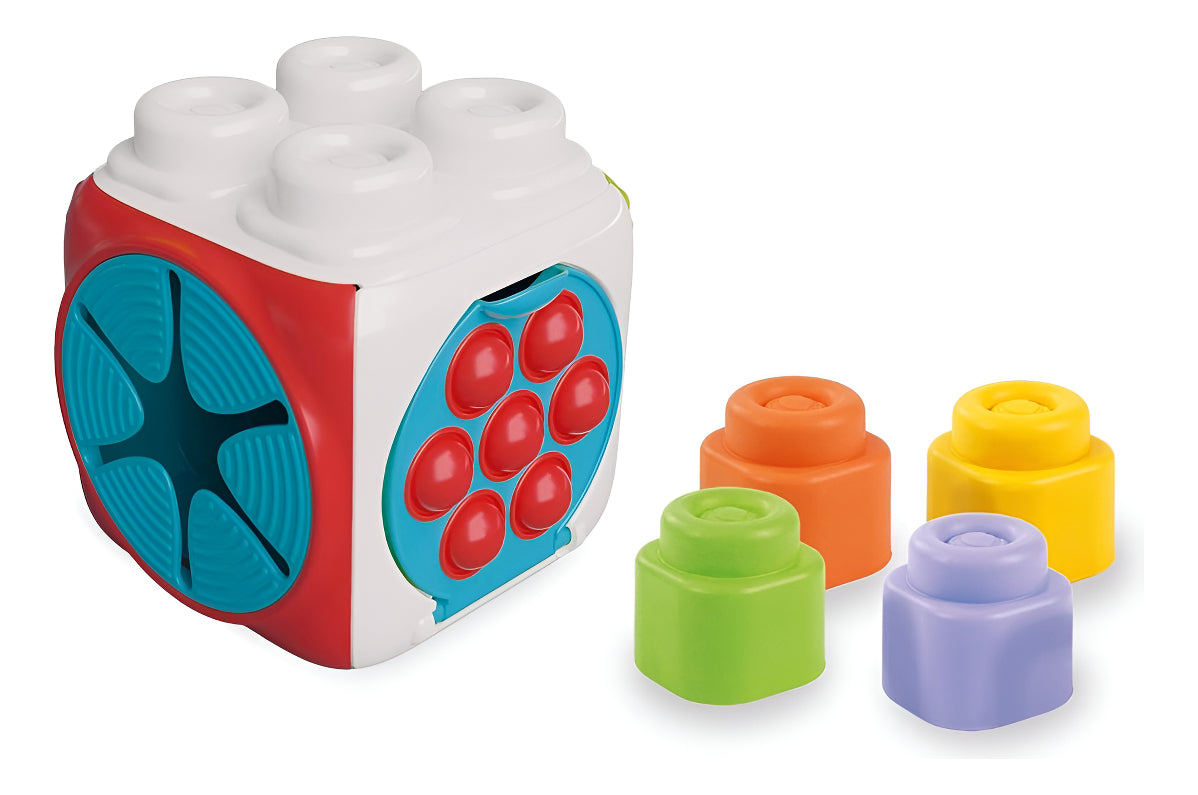 Juguete Cubo De Actividades Sensorial Baby Clemmy