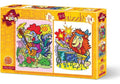Art Kids Animales Músicos 2 X 12 Pzs Rompecabezas Art Puzzle