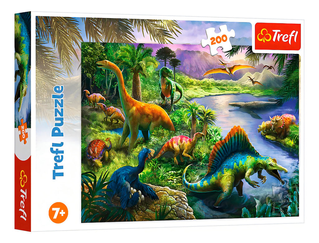 Trefl Rompecabezas De 200 Piezas, Dinosaurios