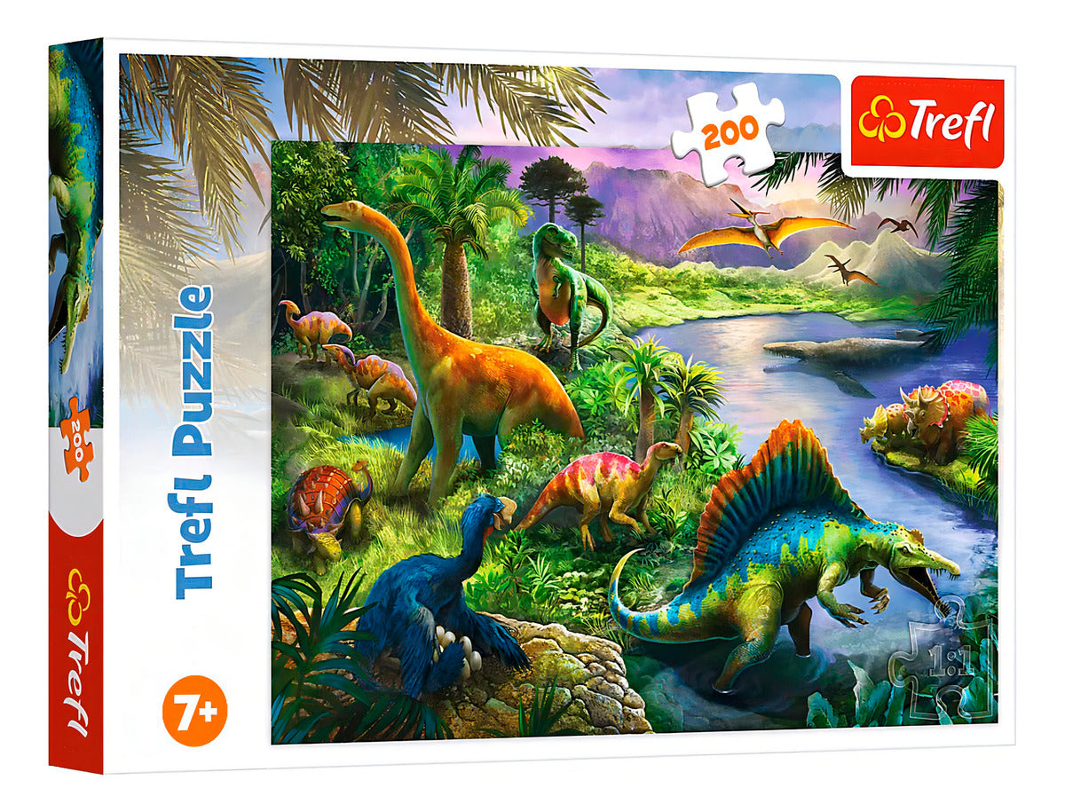 Trefl Rompecabezas De 200 Piezas, Dinosaurios