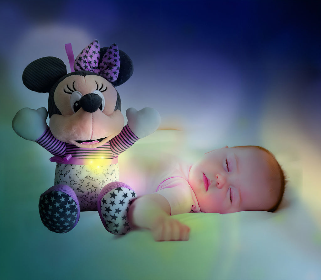 Disney Baby Minnie Mouse Peluche Suave Y Luz Mimi Clementoni