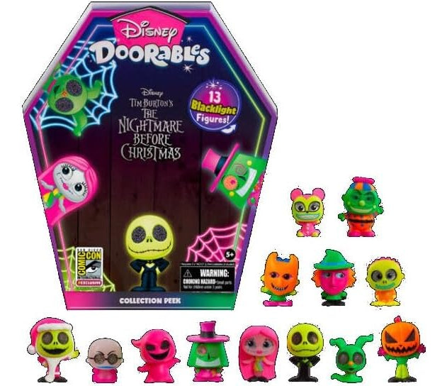 Doorables 13 Figuras Extraño Mundo Jack Brillan En Obscurida