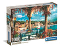 Rompecabezas Vista De Lago Como Compact  Clementoni 1000 Pzs