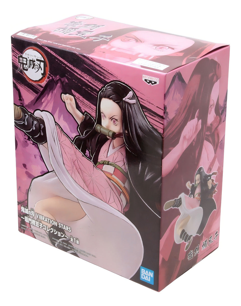 Figura Coleccionable Bandai Spirits Nezuko Kamado Vibration Stars Kimetsu No Yaiba