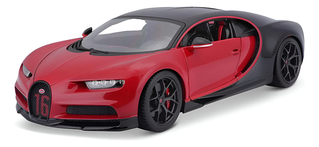 Maisto Bugatti Chiron Sport Escala 1:18 Rojo