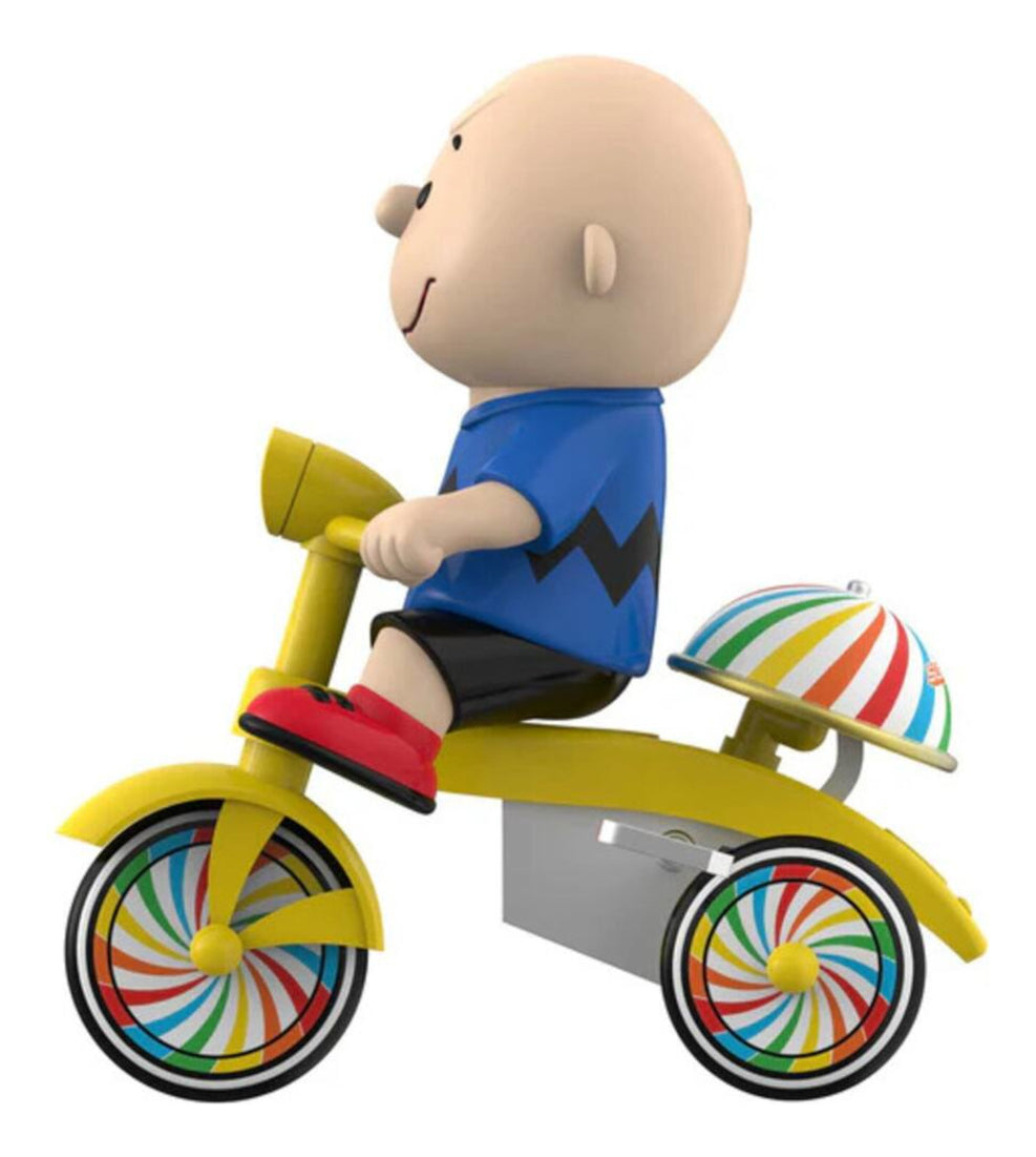 Super7 Peanuts Charlie Brown Super Cycles Figura Azul/amaril