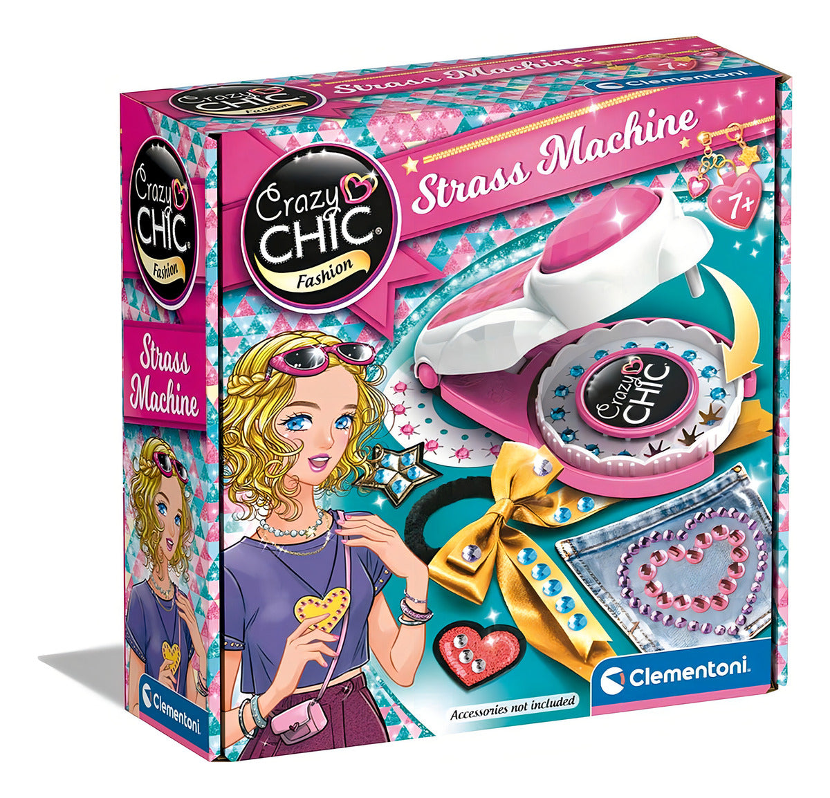 Clementoni Crazy Chic - Máquina De Strass