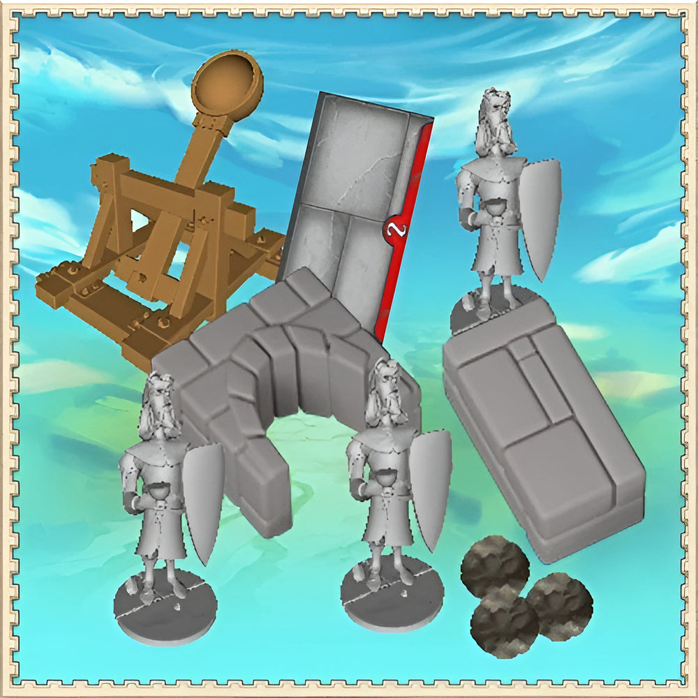 Castillos Y Catapultas Juego De Mesa En Español - Sd Games