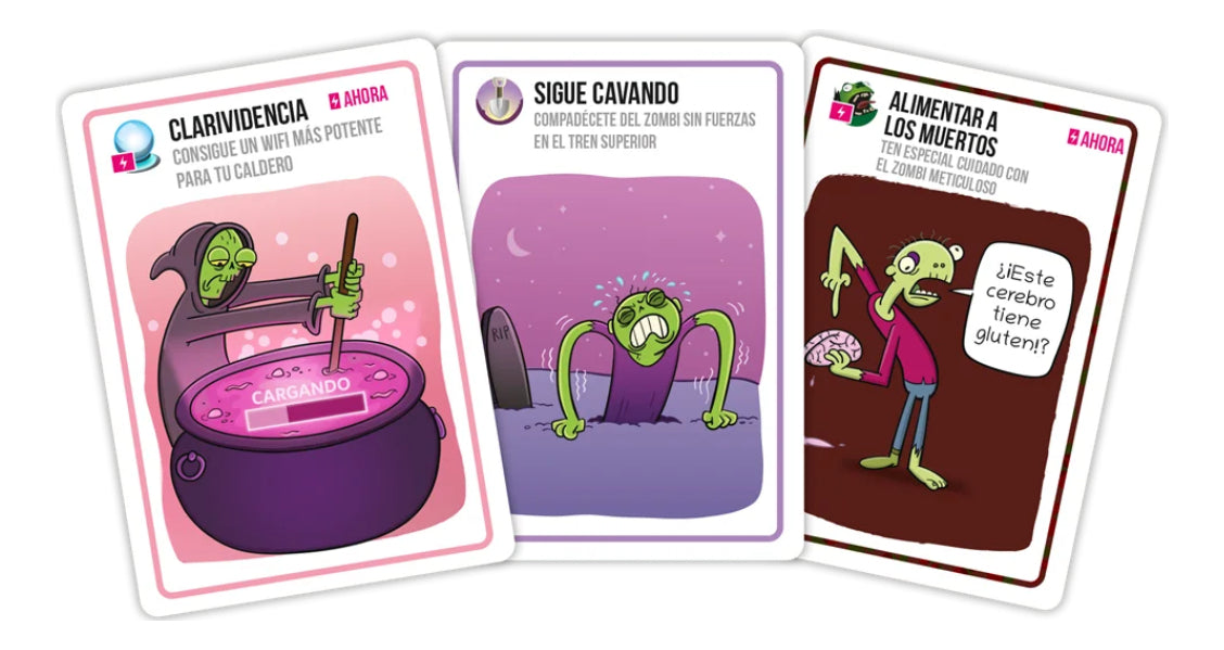 Juego De Mesa Ecg-zomb-6 Zombie Kittens En Español 7+ Exploding Kittens