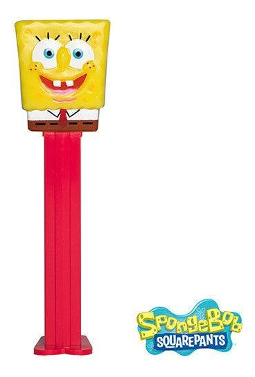 Dulces Pez Pastillero  Blister Pack Spongebob Surtido 12 Pzs