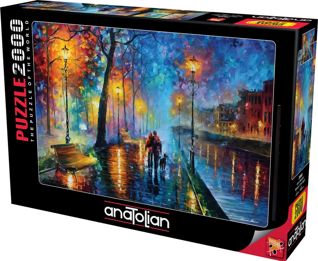 Leonid Afremov Melodía En La Noche 2000 Piezas Anatolian